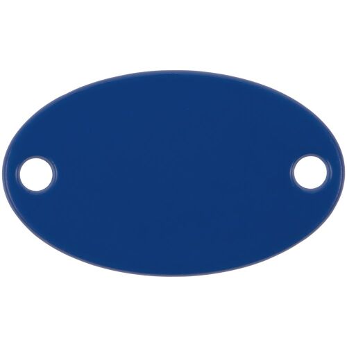 Шильдик металлический Alfa Oval, синий 1 Шильдик металлический Alfa Oval, синий 1