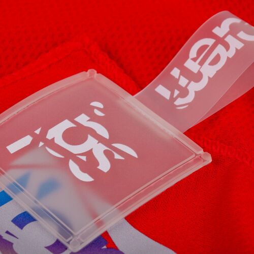 Лейбл из ПВХ Dzeta, L, прозрачный 6