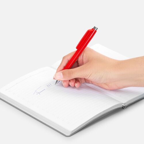 Ручка шариковая Klippa, красная 4