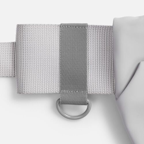 Стропа текстильная Fune 20 S, серая, 10 см 4