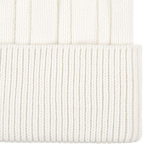 Шапка Knit Beat, белая (молочная) 3 Шапка Knit Beat, белая (молочная) 3
