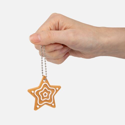 Мини-подвеска «Пряник», 3D-печать на заказ, звездочка 2 Мини-подвеска «Пряник», 3D-печать на заказ, звездочка 2