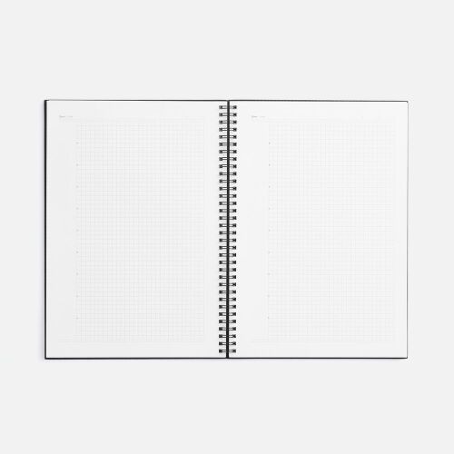 Ежедневник Notera Maxi, недатированный, черный 7