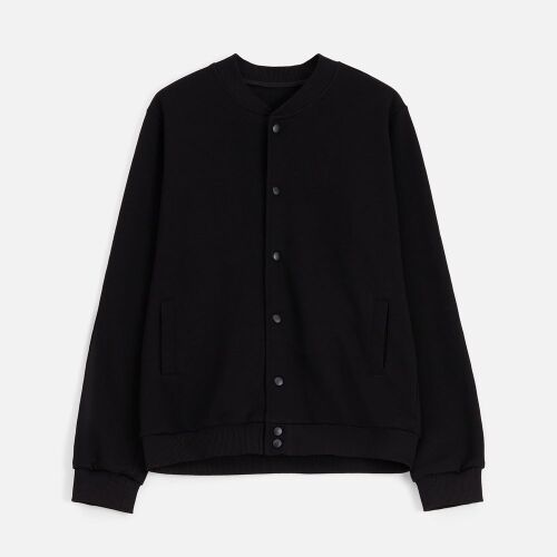 Бомбер унисекс Nuppu, черный, размер S 2