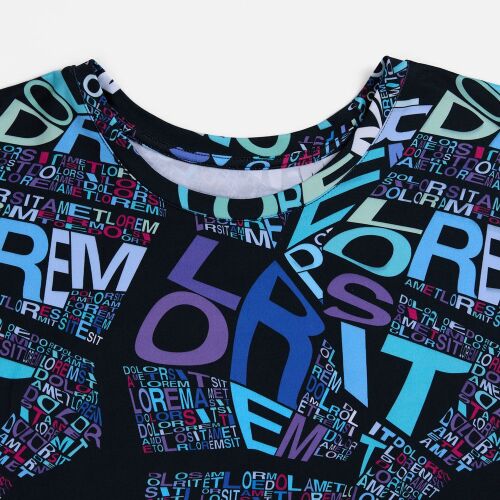 Футболка унисекс Senti с полной запечаткой на заказ, размер S 3