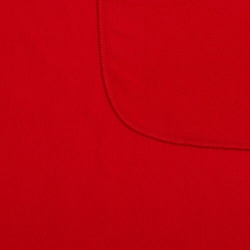 Флисовый плед Warm&Peace, красный 3