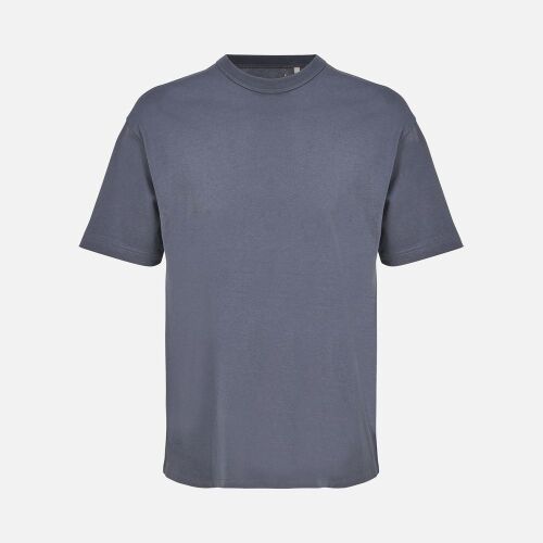 Футболка оверсайз мужская Boxy Men, темно-серая (графит), размер M