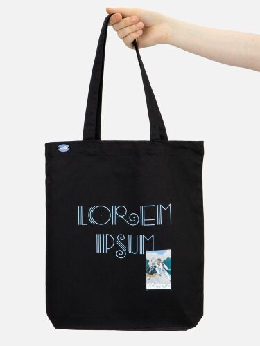 Холщовая сумка Avoska, черная 4