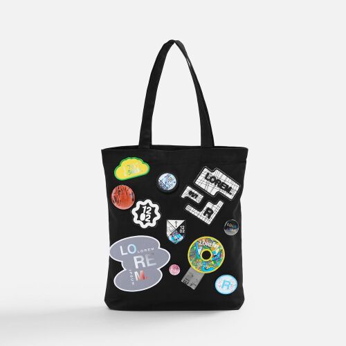 Холщовая сумка Avoska, черная 6