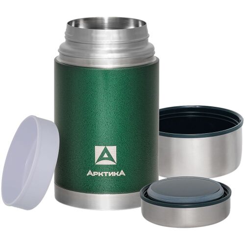 Термос для еды в чехле «Арктика 1000», зеленый 3