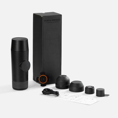 Портативная кофемашина Porta Presso, черная 5 Портативная кофемашина Porta Presso, черная 5