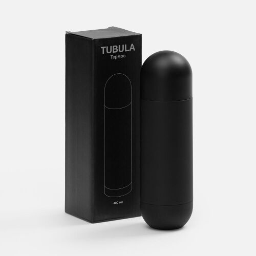Термос Tubula Soft Touch, черный 5