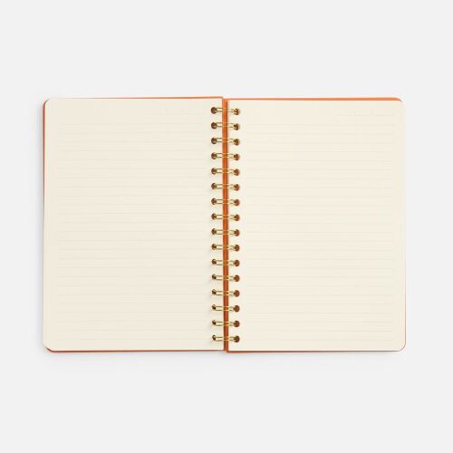 Ежедневник Spiral, недатированный, оранжевый 7