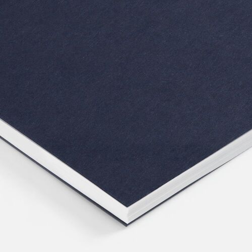 Блокнот Salvador в клетку, темно-синий 3