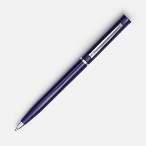 Ручка шариковая Euro Chrome, синяя 2 Ручка шариковая Euro Chrome, синяя 2