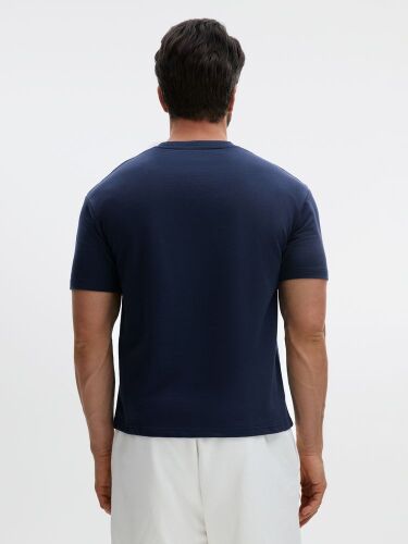 Футболка унисекс Durington, темно-синяя, размер XS/S 3