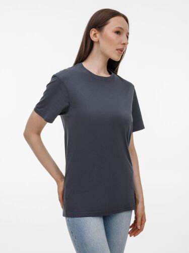 Футболка унисекс T-Bolka 180, темно-серая, размер 5XL 5