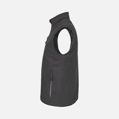 Жилет софтшелл унисекс Falcon BW, черный, размер XXL 3