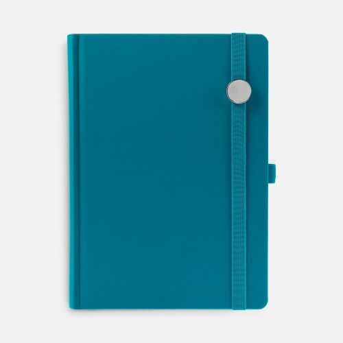 Ежедневник Favor Metal, недатированный, бирюзовый 2