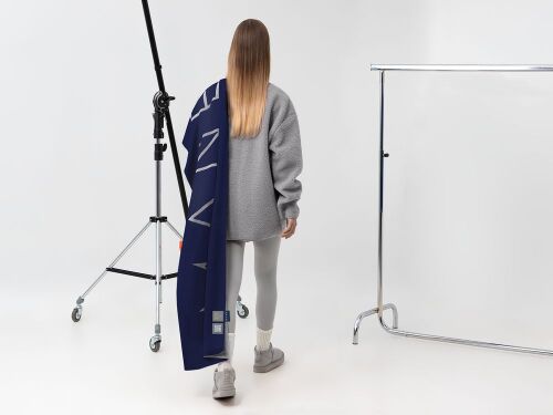 Шарф Bereg, серый с синим 6