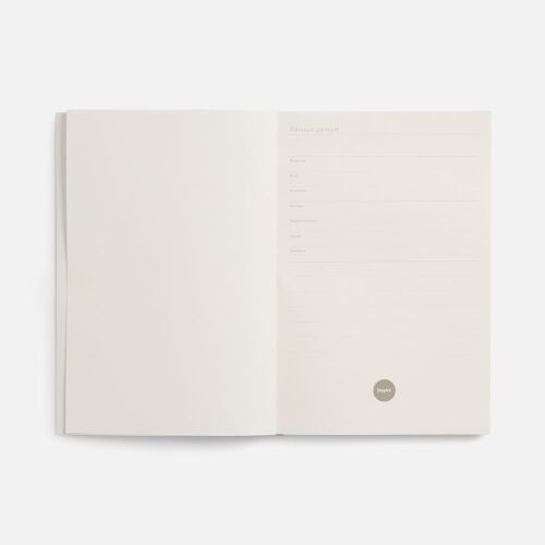 Ежедневник Flat Light, недатированный, черный 6