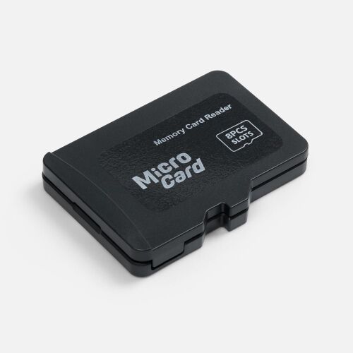 Футляр для карт памяти и SIM Multitask, черный 1 Футляр для карт памяти и SIM Multitask, черный 1