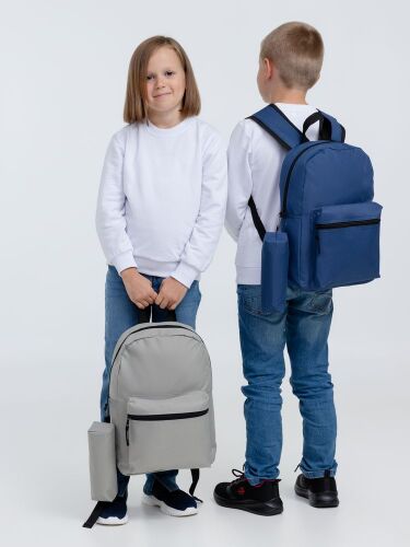 Детский рюкзак Base Kids с пеналом, серый 6 Детский рюкзак Base Kids с пеналом, серый 6