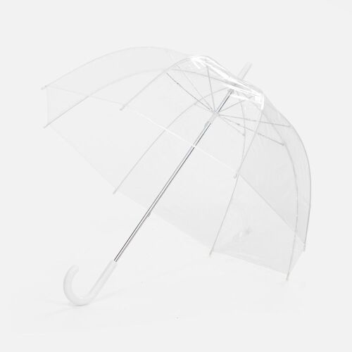 Прозрачный зонт-трость Clear 1