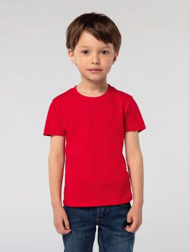 Футболка детская Pioneer Kids, красная, на рост 130-140 см (10 л 4