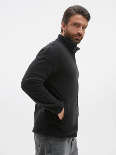 Куртка флисовая унисекс Nebo, черная, размер S 6