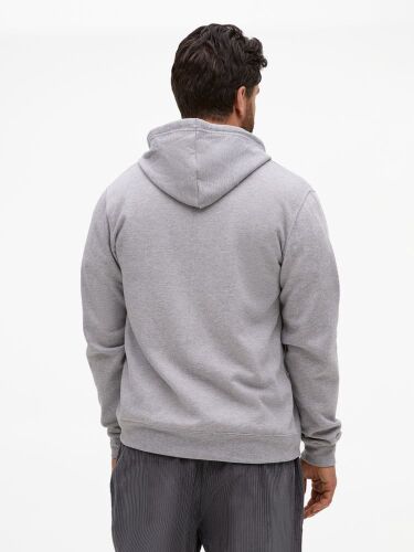 Толстовка унисекс Stone серый меланж, размер L 7