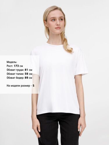 Футболка унисекс Senti, белая, размер XL 5 Футболка унисекс Senti, белая, размер XL 5