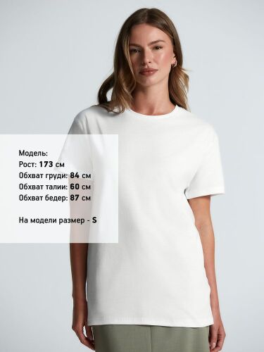 Футболка унисекс T-Bolka 160, белая (белоснежная), размер XL 3