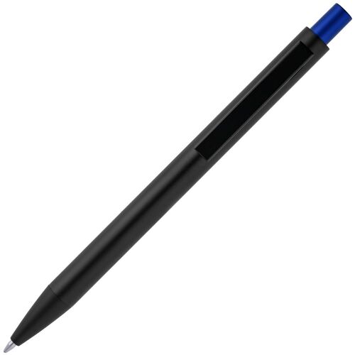 Ручка шариковая Chromatic, черная с синим 3