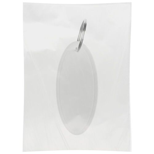 Брелок «Овал», белый 5