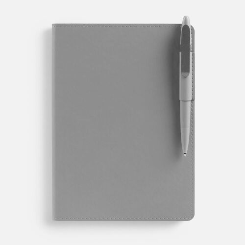 Ежедневник Tact, недатированный, серый 4