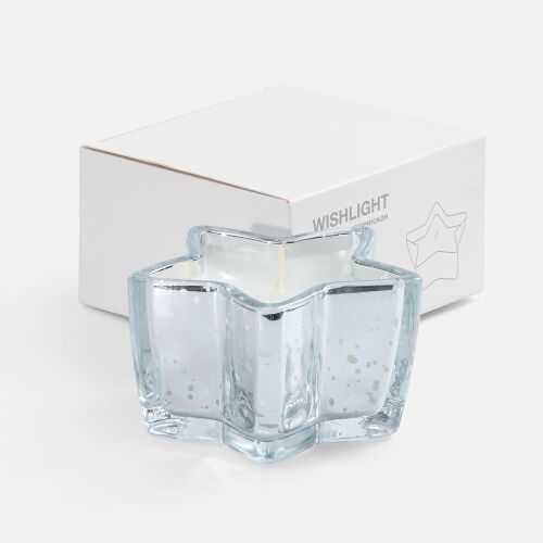 Свеча Wishlight, серебристая 3 Свеча Wishlight, серебристая 3