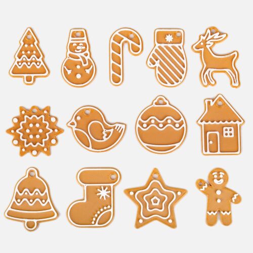 Мини-подвеска «Пряник», 3D-печать на заказ, олень 5 Мини-подвеска «Пряник», 3D-печать на заказ, олень 5