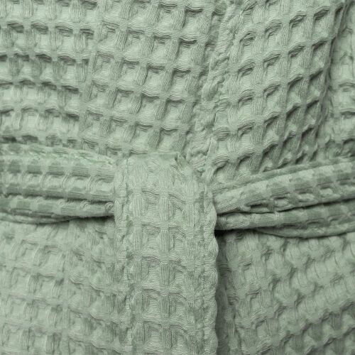 Халат вафельный женский Boho Kimono, зеленая мята, размер M (44- 3