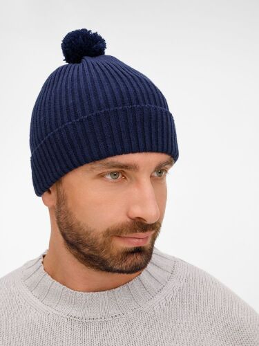 Шапка Catch Match, темно-синяя 3