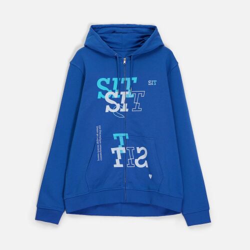 Толстовка унисекс Calipso, ярко-синяя (royal), размер L 7