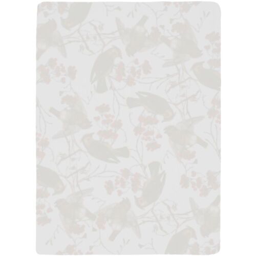 Флисовый плед Winter Bird 2