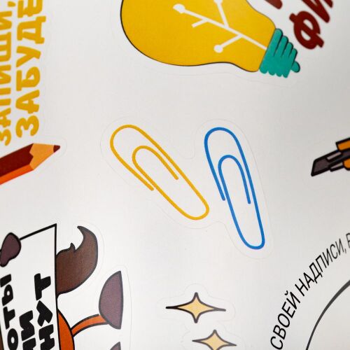 Наклейки бумажные Sticker Pack на заказ, S 4
