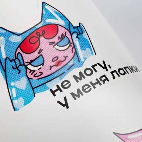 Наклейки бумажные Sticker Pack на заказ, M 4