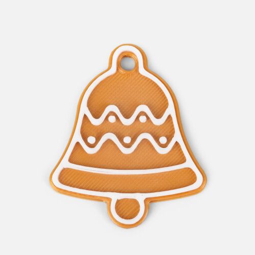 Мини-подвеска «Пряник», 3D-печать на заказ, колокольчик в harsika Мини-подвеска «Пряник», 3D-печать на заказ, колокольчик