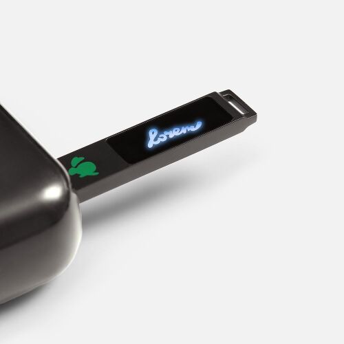 Флешка markBright Black с синей подсветкой, 32 Гб 7