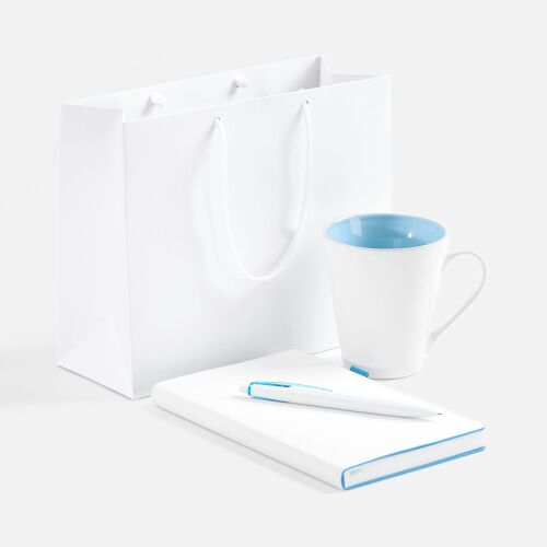 Набор White Shall Simple, голубой 1 Набор White Shall Simple, голубой 1