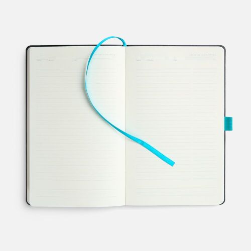 Ежедневник Lungo, недатированный, бирюзовый 6