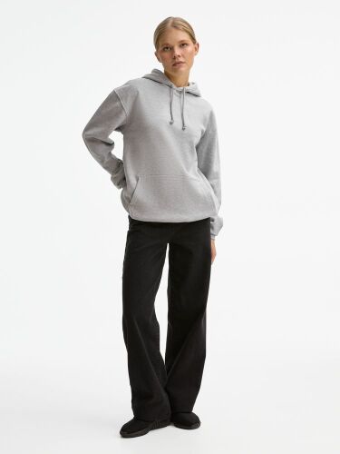 Худи унисекс Condor, серый меланж, размер XL 6