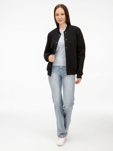 Бомбер унисекс AtmosWear, черный, размер L 7